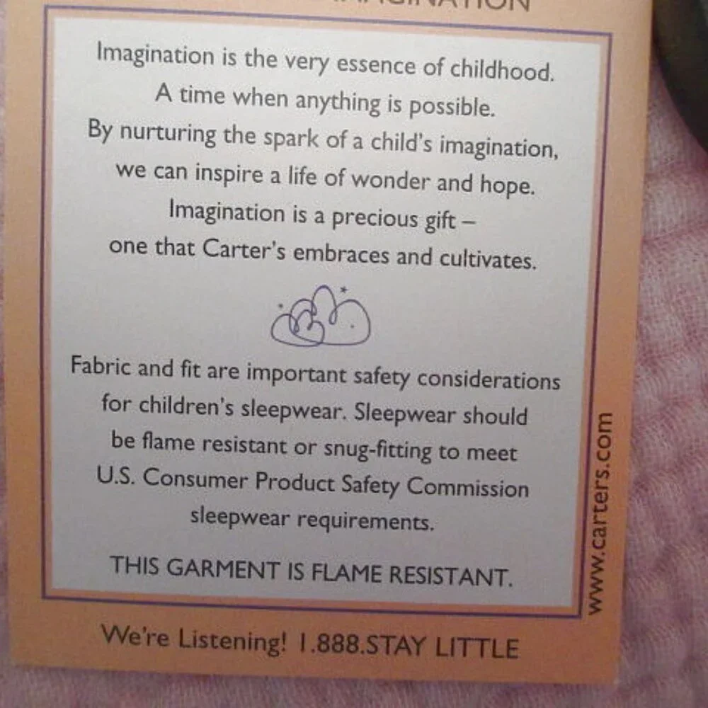 Carters new tags